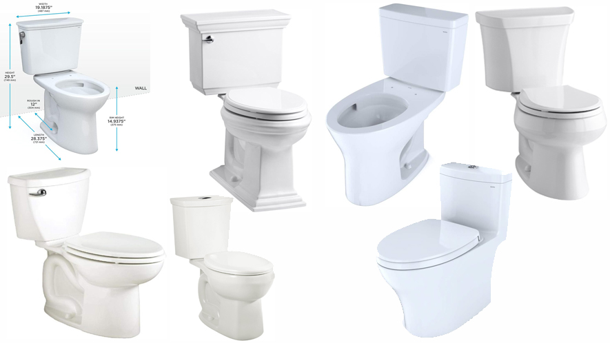 best dual flush toilets